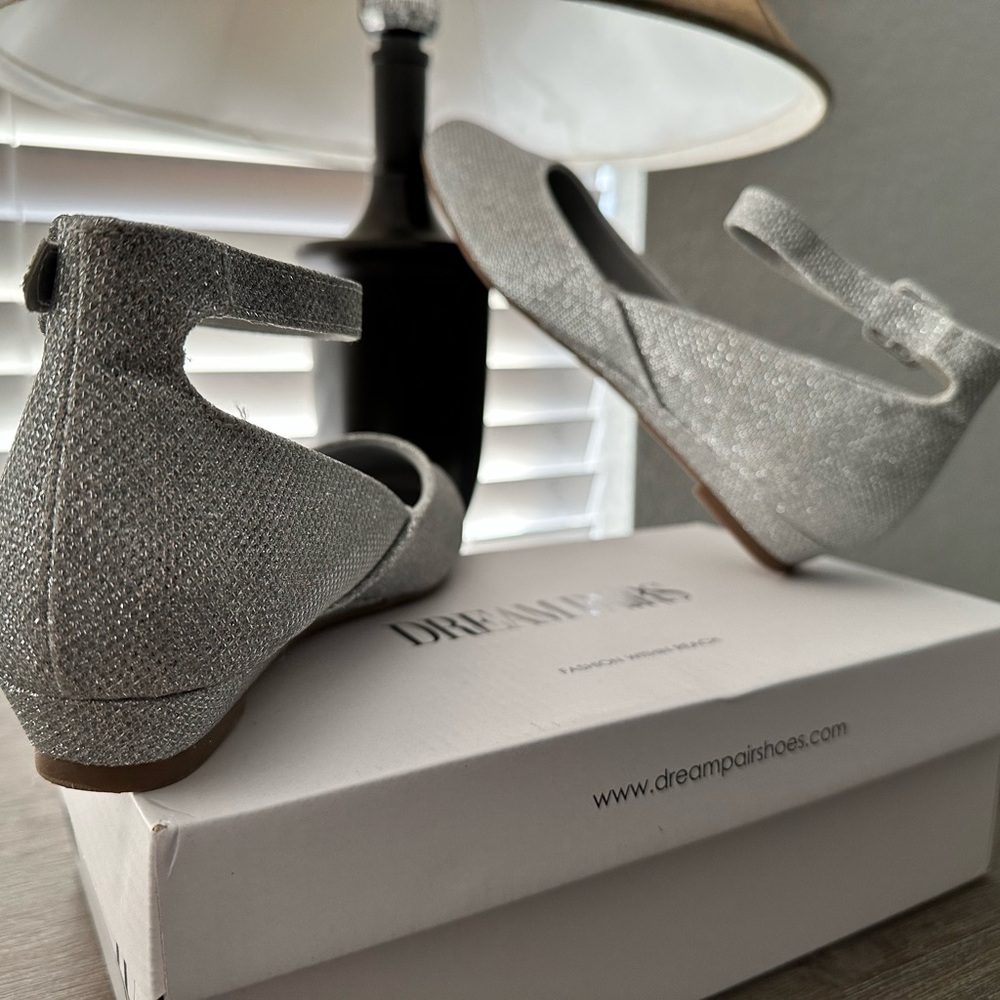 Glitter silver sandals - Picture 4 of 13